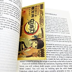 YJacuing Anime Demon Slayer: Kimetsu no Yaiba Gold Coated Banknote, Limited Edition Collectible Bill Bookmark (6 PCS Collection)