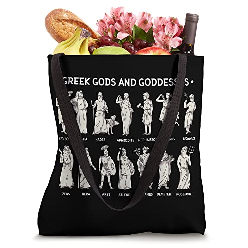 Greek Gods And Goddesses Ancient Greece Mythology Tote Bag