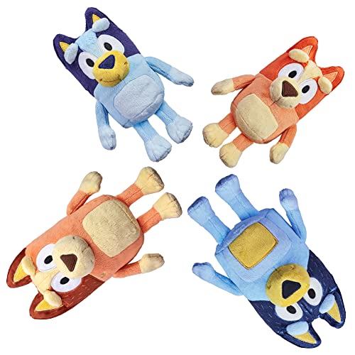 Bluey Heeler Family Plush Set 4 Plush 7-8" Figures | Amazon Exclusive