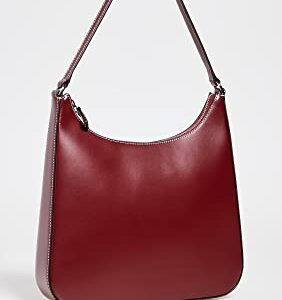 STAUD Women's Alec Bag, Bordeaux, Red, One Size