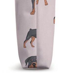 Rottweiler Dog Pattern Tote Bag