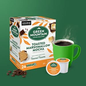 Green Mountain Coffee Roasters Toasted Marshmallow Mocha, Single-Serve Keurig K-Cup Pods, Flavored Light Roast Coffee Pods, 96 Count