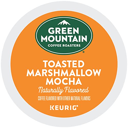 Green Mountain Coffee Roasters Toasted Marshmallow Mocha, Single-Serve Keurig K-Cup Pods, Flavored Light Roast Coffee Pods, 96 Count