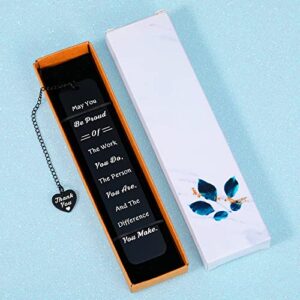 Inspirational Coworker Gifts for Women Men Going Away Gift for Coworker Retirement Appreciation Gifts for Women Men Thank You Gifts for Colleague Coworker Leaving Gift for Women Bookmark for Readers