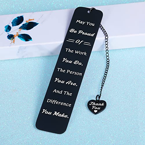 Inspirational Coworker Gifts for Women Men Going Away Gift for Coworker Retirement Appreciation Gifts for Women Men Thank You Gifts for Colleague Coworker Leaving Gift for Women Bookmark for Readers