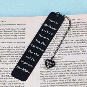 Inspirational Coworker Gifts for Women Men Going Away Gift for Coworker Retirement Appreciation Gifts for Women Men Thank You Gifts for Colleague Coworker Leaving Gift for Women Bookmark for Readers