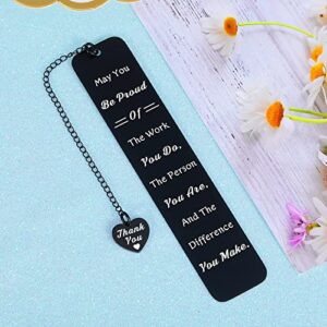 Inspirational Coworker Gifts for Women Men Going Away Gift for Coworker Retirement Appreciation Gifts for Women Men Thank You Gifts for Colleague Coworker Leaving Gift for Women Bookmark for Readers