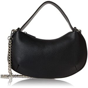 The Drop Women's Keela Mini Bag With Chain Strap, Black, One Size