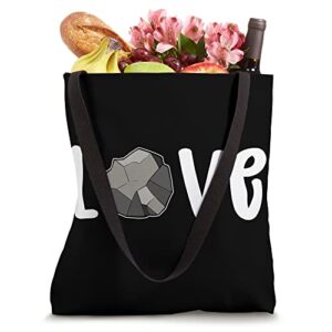 Rockhound Geology Motif. For Rock Collectors And Geologists Tote Bag