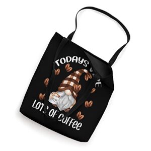 Funny Coffee Lover Quote For Women Who Loves Coffee Gnomes Tote Bag