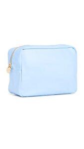stoney clover lane women’s classic large pouch, periwinkle, blue, one size