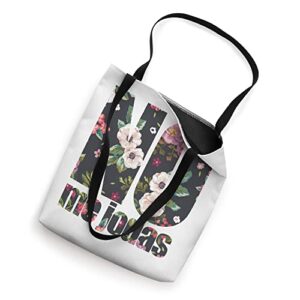 No me jodas espanol latin latino floral vintage mujer Tote Bag