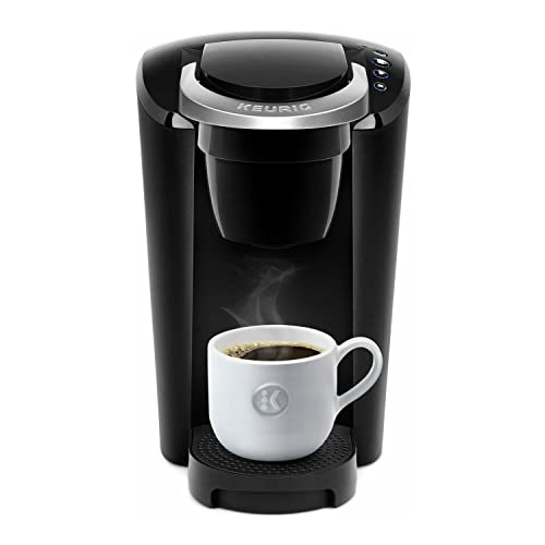 Keurig K-Compact Single Serve Coffee Maker with 24-Count Single Serve K-Cups and Stainless Steel Tumbler Bundle (4 Items)