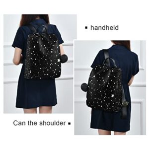 ALAZA Black Star Constellations Women Backpack Anti Theft Back Pack Shoulder Fashion Bag Purse