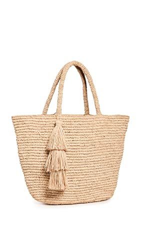 Mar Y Sol Women's Juliana Tote, Natural, Tan, One Size