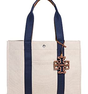 Tory Burch Women's Tory Tote, Natural, Off White, One Size