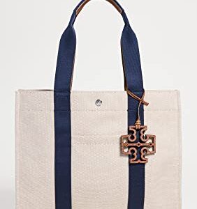 Tory Burch Women's Tory Tote, Natural, Off White, One Size