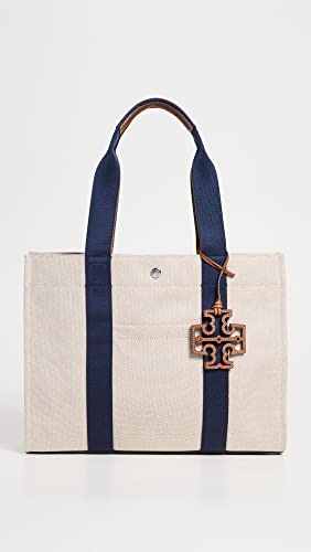 Tory Burch Women's Tory Tote, Natural, Off White, One Size