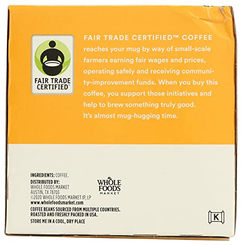 365 by Whole Foods Market, Coffee Early Riser City Roast Pods 12 Count, 4.6 Ounce