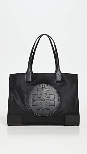 Tory Burch Women's Ella Mini Tote, Black, One Size