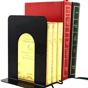 Bookends Heavy Duty Office Home Book End Thickening Library School Office Home Study Non-Slip Metal Bookends