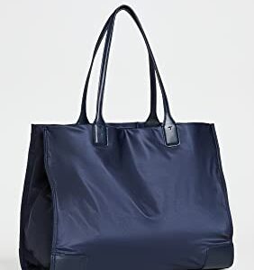 Tory Burch Women's Ella Tote, Tory Navy, Blue, One Size