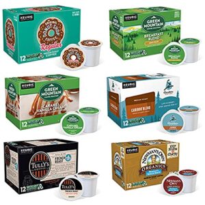 keurig k-cup pod variety pack, single-serve coffee k-cup pods, amazon exclusive, 72 count