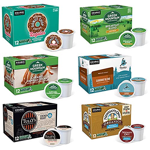 Keurig K-Cup Pod Variety Pack, Single-Serve Coffee K-Cup Pods, Amazon Exclusive, 72 Count
