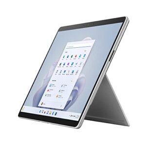 microsoft surface pro 9 (2022), 13″ 2-in-1 tablet & laptop, thin & lightweight, intel 12th gen i7 fast processor for multi-tasking, 32gb ram, 1tb storage with windows 11, platinum
