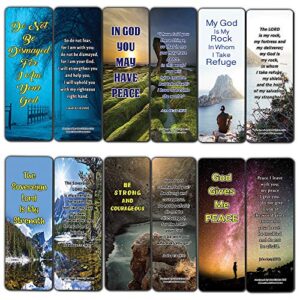 stand strong in uncertain times bible bookmarks (60-pack) – perfect giftaway for sunday school and ministries