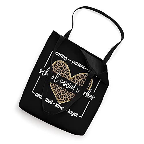 Best School Social Worker Appreciation Tote Bag