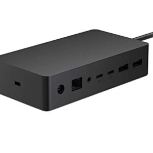 Microsoft Surface Dock 2 - for Notebook/Desktop PC/Smartphone/Monitor/Keyboard/Mouse - 199 W - 6 x USB Ports - Network (RJ-45) - Wired