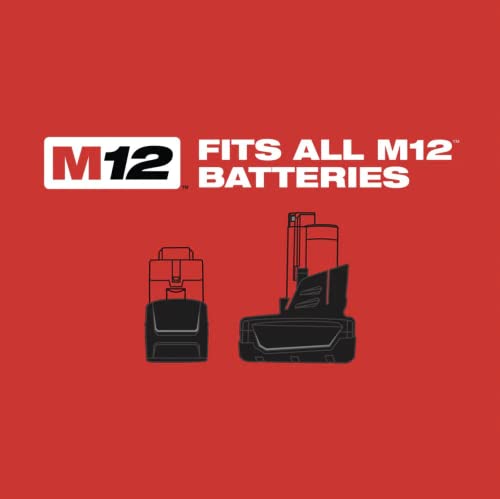 Milwaukee M12 12-Volt Lithium-Ion Cordless Combo Kit (5-Tool) with Two 1.5 Ah Batteries, Charger and Tool Bag