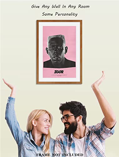 Tyler, The Creator Album - Igor Wall Decor Poster 12x18"