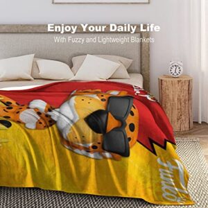 3D Cheeotos Throw Blanket, Fleece Blankets and Throws for All Seasons, Large Air Condition Blanket 30"x40"