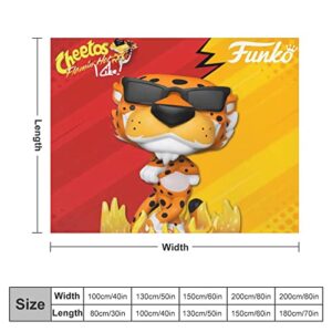 3D Cheeotos Throw Blanket, Fleece Blankets and Throws for All Seasons, Large Air Condition Blanket 30"x40"