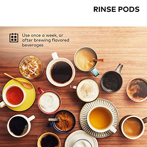 Keurig Rinse Pods, Reduces Flavor Carry Over, Compatible with Keurig Classic/1.0 & 2.0 K-Cup Pod Coffee Makers, 10 Count (Pack of 6)