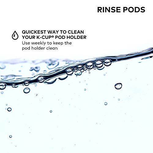 Keurig Rinse Pods, Reduces Flavor Carry Over, Compatible with Keurig Classic/1.0 & 2.0 K-Cup Pod Coffee Makers, 10 Count (Pack of 6)