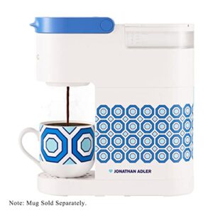 Keurig Limited Edition Jonathan Adler K-Mini Single Serve K-Cup Pod Coffee Maker - Removable Drip Tray, Less Than 5 inches Wide, Brew Any Cup Size Between 6-12oz, Broage