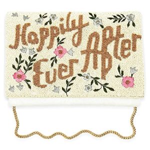 happily ever after clutch purse bridal shower gift for bride to be – the beaded lily