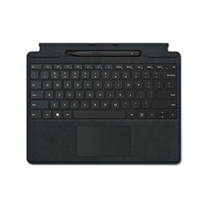 microsoft surface pro signature keyboard with slim pen 2 – black