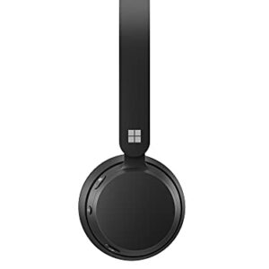 Microsoft Modern - Wireless Headset,Comfortable Stereo Headphones with Noise-Cancelling Microphone, USB-A dongle, On-Ear Controls, PC/Mac - Certified for Microsoft Teams