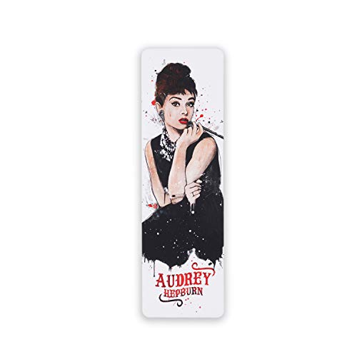 Audrey Hepburn Cultural Icon Bookmark: Legends Through History Series