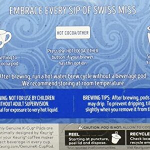 Swiss Miss, Single Serve Hot Chocolate K-Cup® Pods Milk Chocolate Hot Cocoa, 10 Count,0.7 oz