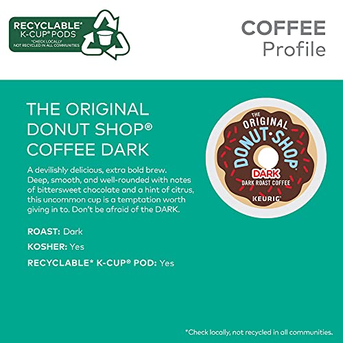 The Original Donut Shop Coffee Variety Pack, Keurig Single Serve K-Cup Pods, 40 Count