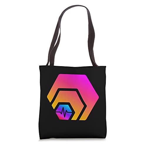 HEX PulseChain Crypto PLS Logo Cryptocurrency Stake 5555 Tote Bag