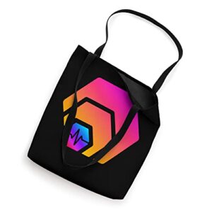 HEX PulseChain Crypto PLS Logo Cryptocurrency Stake 5555 Tote Bag