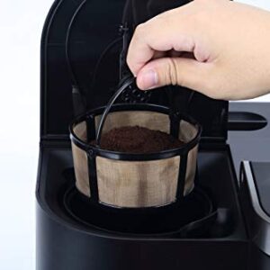 Reusable Keurig K Duo Coffee Filter Only for K-Duo Essentials and K-Duo Brewers Machine, Reusable Mesh Ground Coffee Basket by Geesta
