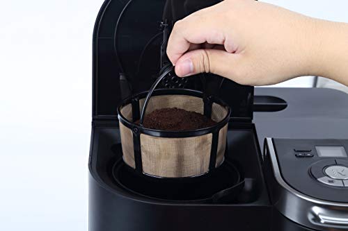 Reusable Keurig K Duo Coffee Filter Only for K-Duo Essentials and K-Duo Brewers Machine, Reusable Mesh Ground Coffee Basket by Geesta