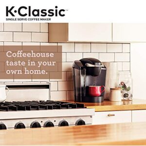 Keurig K-Classic Coffee Maker with McCafé Classic Collection Variety Pack, 40 Count K-Cup Pods